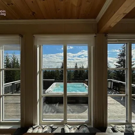 Villa Sjusjoen, Luxury With Hot Tub, Ski-in Out *