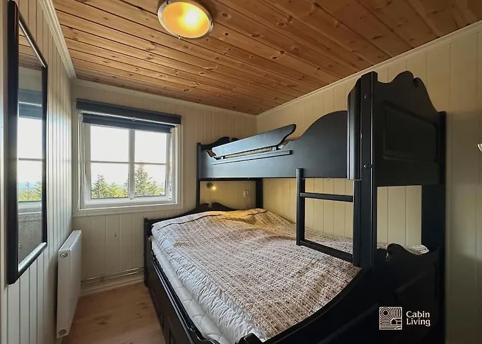 Luxury With Hot Tub, In-out, Fireplace & Wifi * Sjusjøen