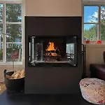 Villaer Luxury With Hot Tub, In-out, Fireplace & Wifi Sjusjøen