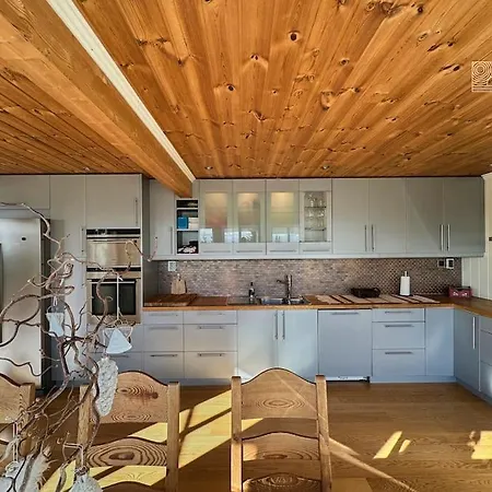 Sjusjoen, Luxury With Hot Tub, Ski-in Out Villa